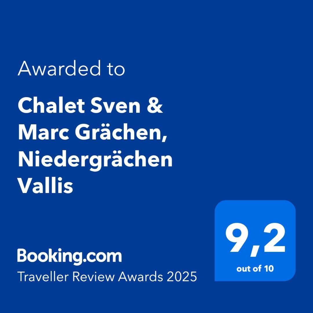 Chalet Sven & Marc Graechen, Niedergraechen Vallis Sankt Niklaus Luaran gambar