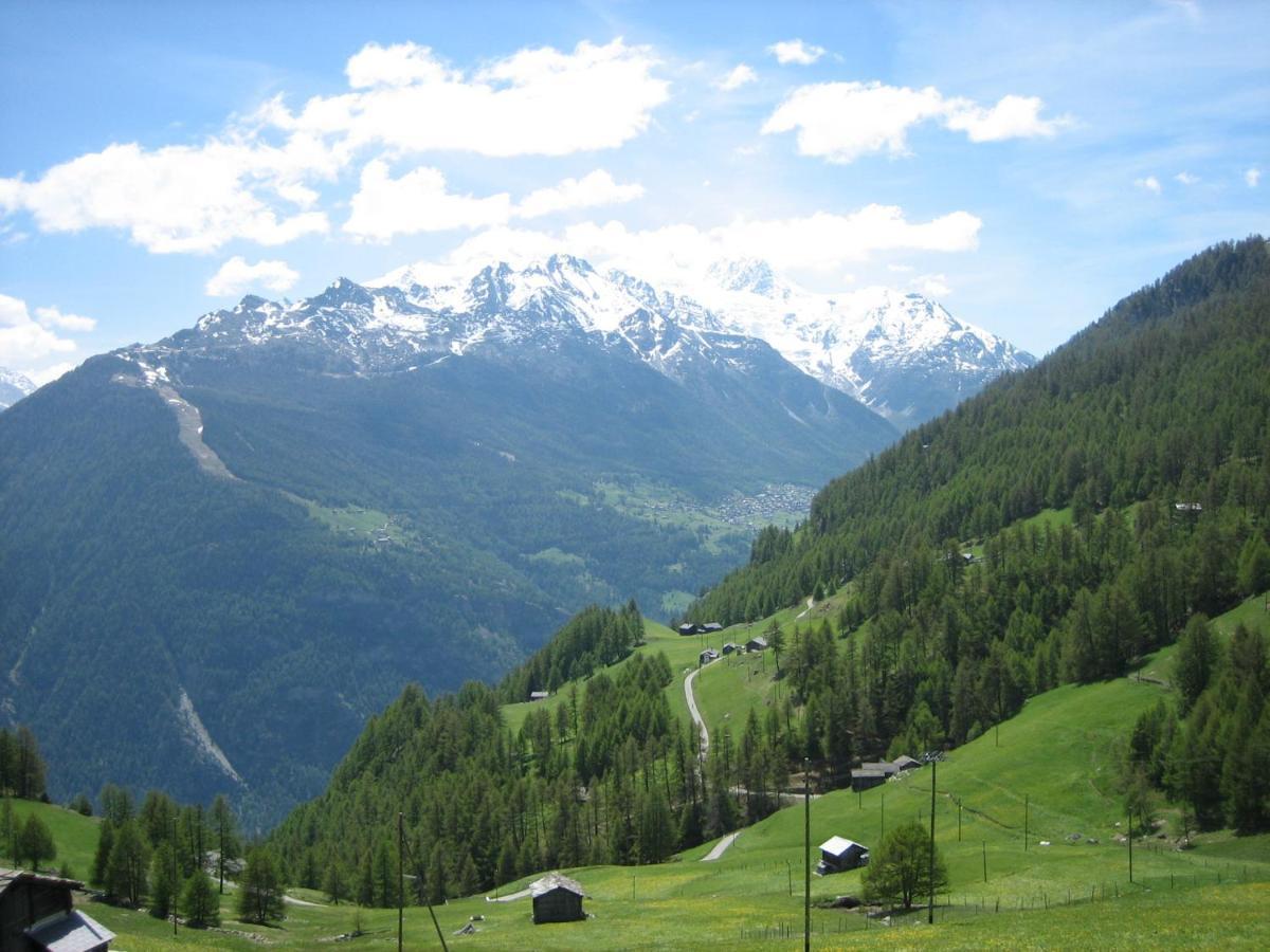 Chalet Sven & Marc Graechen, Niedergraechen Vallis Sankt Niklaus Luaran gambar